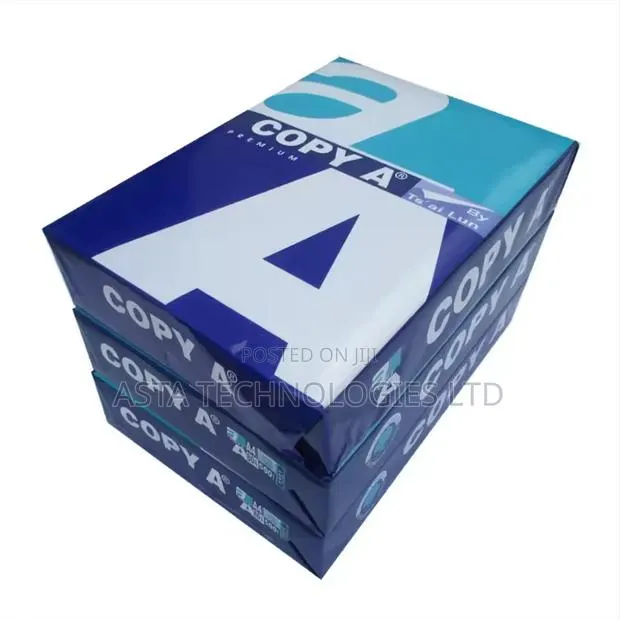 High Quality A4 Paper for Printing Office Use 80gsm 110% Bright · Photo 1