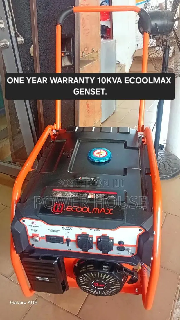 10kva Ecoolmax Generator 10kva Generator – Long Lasting · Photo 1