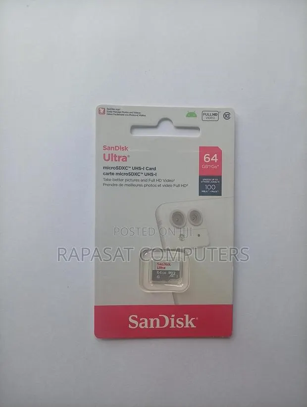 Sandisk 64gb Microsd Card · Photo 1
