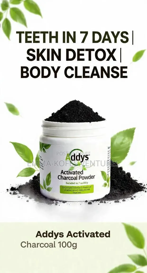 Addys Activated Charcoal Powder 100% Natural Detoxifier · Photo 1