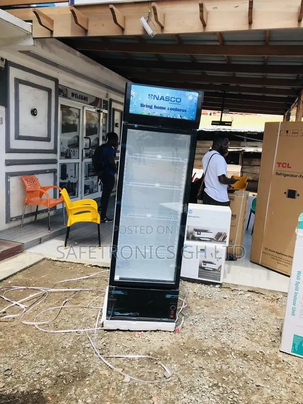 Nasfl400-1dr Display Reliable Nasco Glass Singledoor Fridge · Photo 1