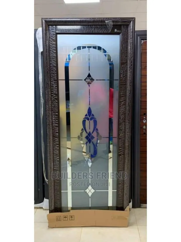 Tempered Glass Bathroom Door+Frame Accessories · Photo 1