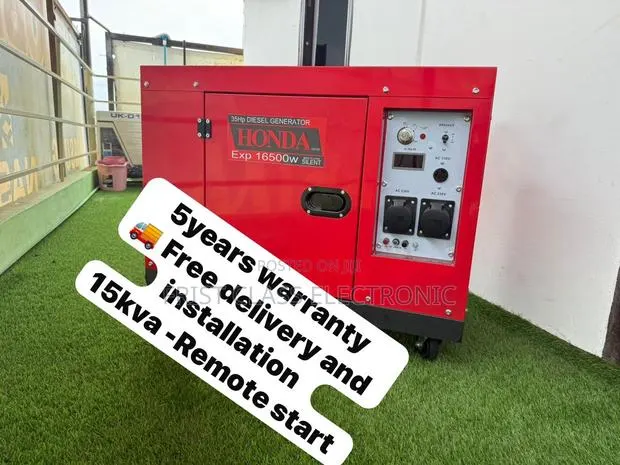 Remote 15kva -16500wax Honda Generator New in Box · Photo 1