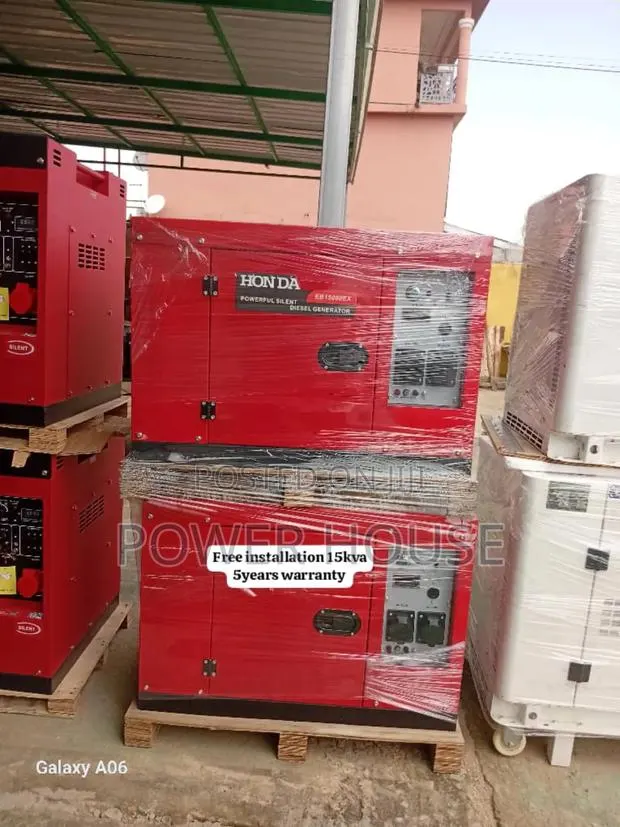 Gold Gen 15kva Honda Diesel Generator 15kva 16500watts · Photo 1