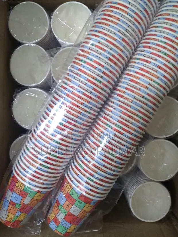 Disposable Paper Cups 7oz/8oz (237ml) – 20 Packs X 50pcs · Photo 1