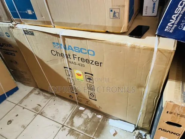 Nasco 380ltrs Chest Freezer- NAS-420 Single Door · Photo 1
