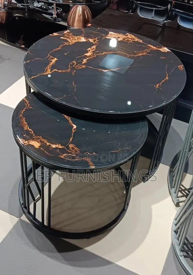 2 in 1 Marbled Centre Table · Photo 1