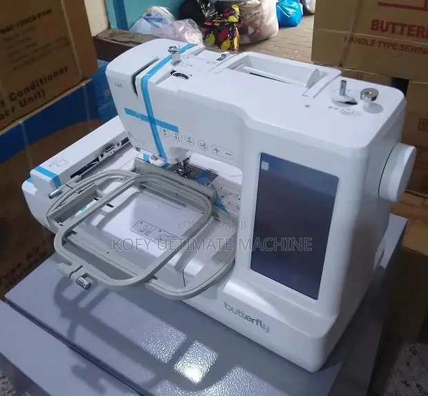 Butterfly Digital Touchscreen Sewing and Embroidery Machine · Photo 1