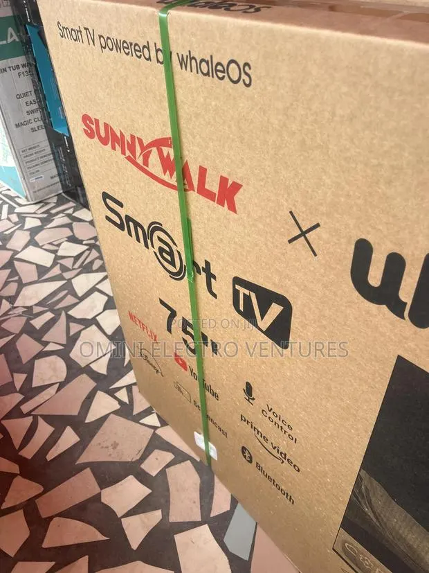 Brand New Sunny Walk 75” Smart Uhd Tv · Photo 1