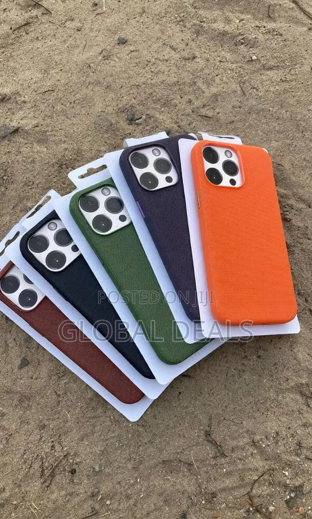 Woven Fabric Phone Cases for All iPhone - Shockproof