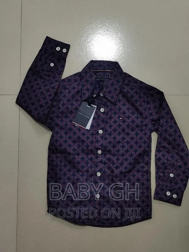Tommy Hilfiger Kids Long Sleeve Shirt · Photo 1