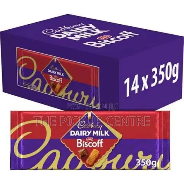 Cadbury Dairy Milk Biscoff 14×350g · Photo 1