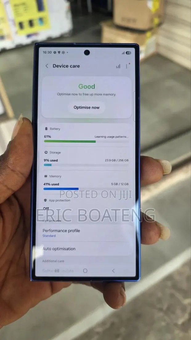 Samsung Galaxy Z Fold7 256 GB Blue · Photo 1