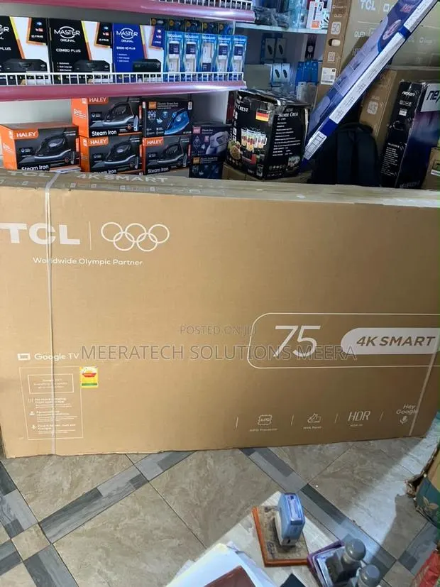 TCL 75”inches Google TV · Photo 1