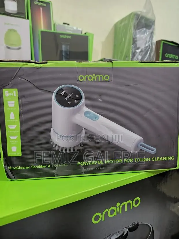 Oraimo Ultra Cleaner Scrubber Cordless Electric Spin Brush · Photo 1