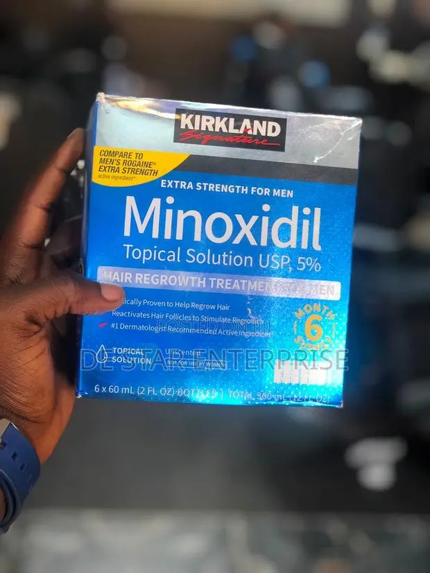 Kirkland Minoxidil Full Box - Extra Strength Minoxidil Oil · Photo 1