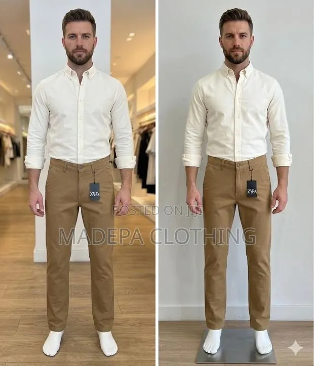 Khaki Trousers-New Stock Available · Photo 1