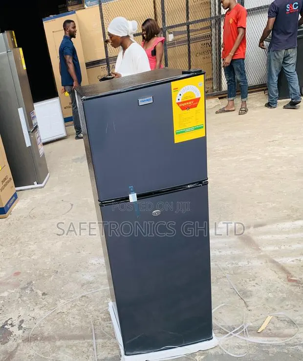 Available in Stock (Grey) Nasd2-13fl 2 Doors 112L Nasco Fridge · Photo 1