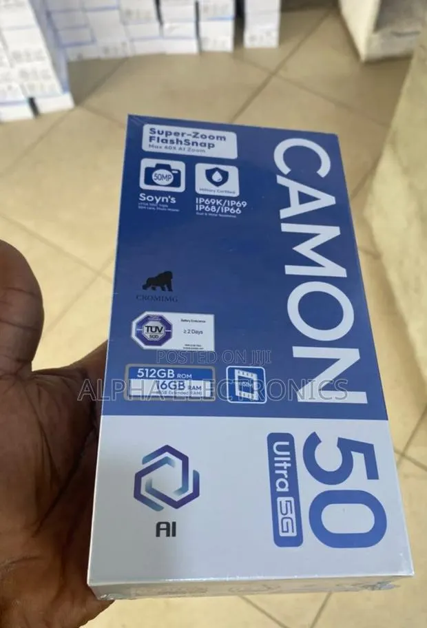 New Tecno Camon 50 Ultra 512 GB Black · Photo 1