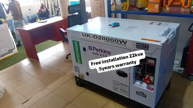 Original Perkins 22kVA 1-Phase Generator – High Performance 22kva · Photo 1