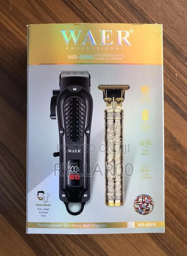 Waer Professional Hair Clipper With Accessories · Photo 1