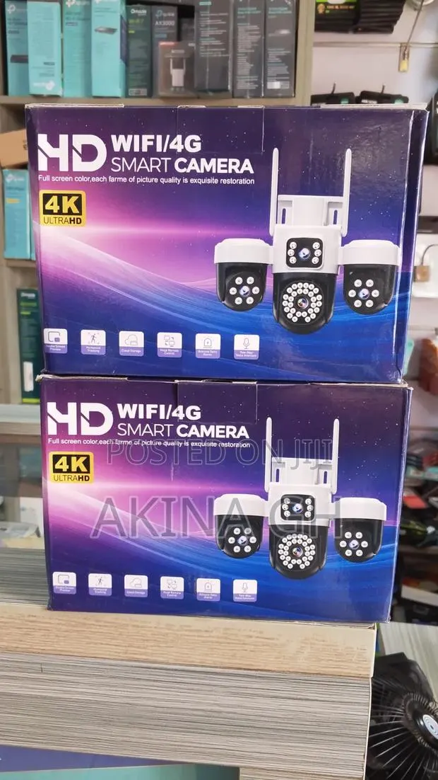 V380 Smart PTZ Wifi 3 Lens Security Camera · Photo 1