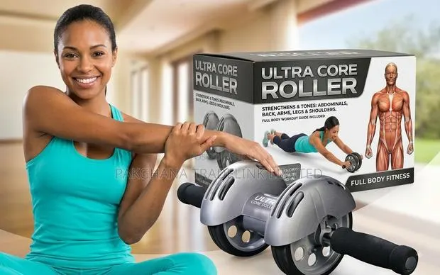 Wheel-Power Stretch Roller for Flat Tummy · Photo 1