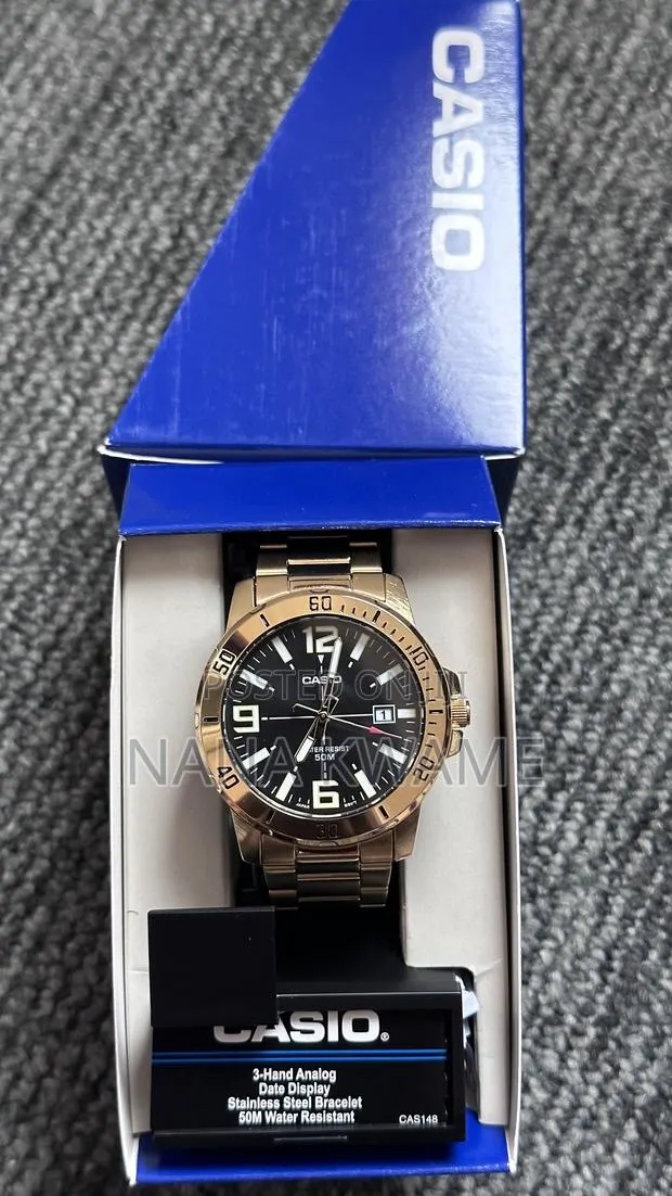 Casio 3-Hand Analog and Date Display Watch · Photo 1