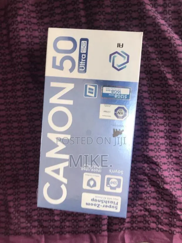 New Tecno Camon 50 Ultra 512 GB Black · Photo 1