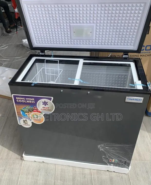 Lastest Sleek Nas-250fl Grey Nasco 1 Door 198L Freezer · Photo 1