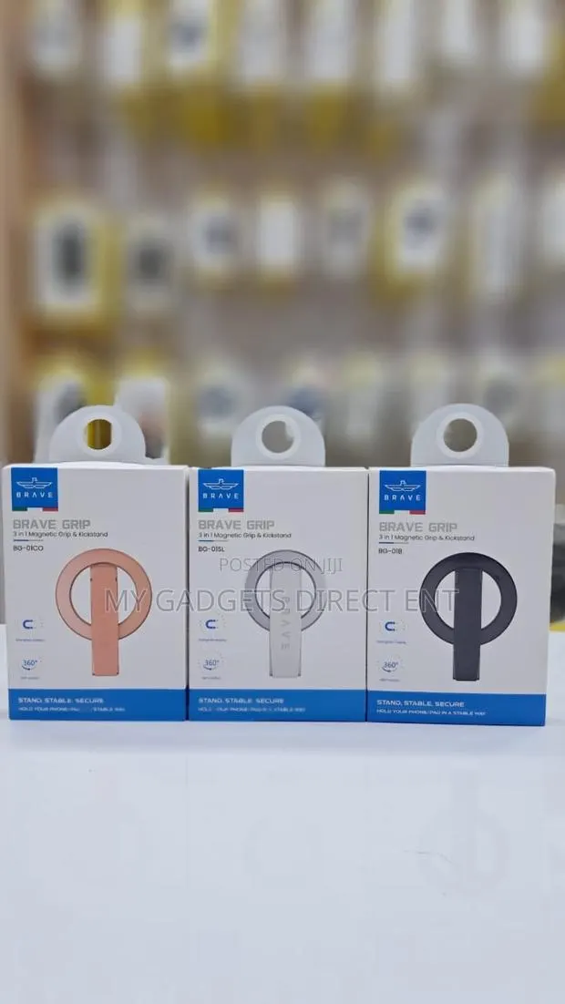 Brave Grip 3 in 1 Magnetic Phone Grip and Kickstand · Photo 1