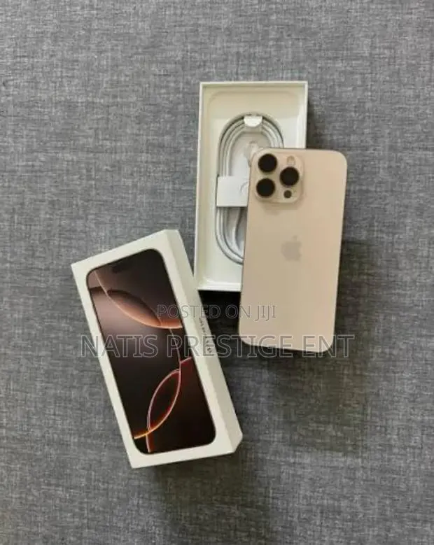 New Apple iPhone 16 Pro Max 256 GB Gold · Photo 1
