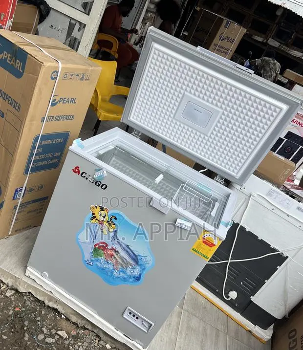 Super Classic Single Door Chest Freezer(Gray)142L · Photo 1