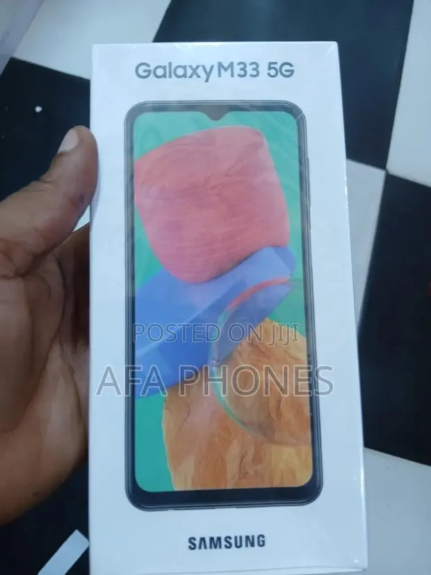New Samsung Galaxy M33 5G 128 GB Blue · Photo 1
