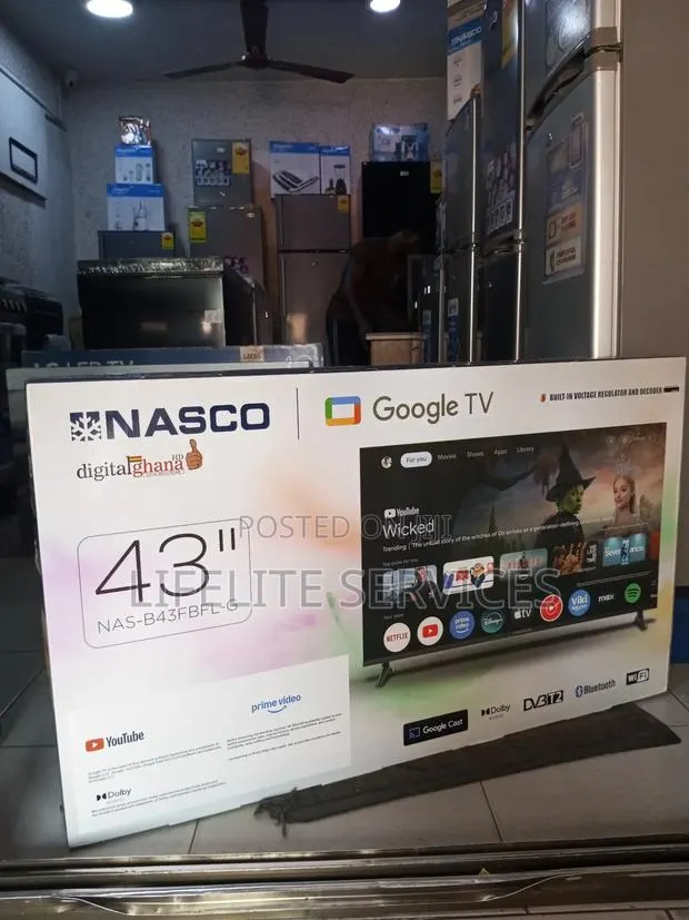 Android Tv - 43" Nasco Njoy Netflix · Photo 1