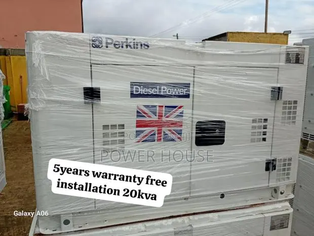 Silver Arry 20kva Perkins Generator Diesel 20kva Diese · Photo 1
