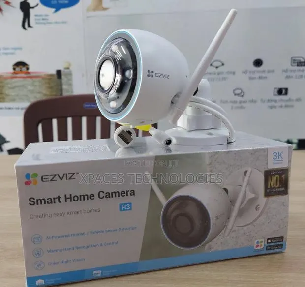 Ezviz H3 Wi-Fi Smart Home Camera 5mp 2.8mm (96°) Two Way Audio · Photo 1