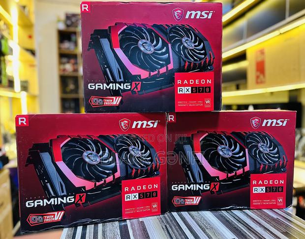 Msi Gaming X Rx 570 4gb RGB Cards · Photo 1