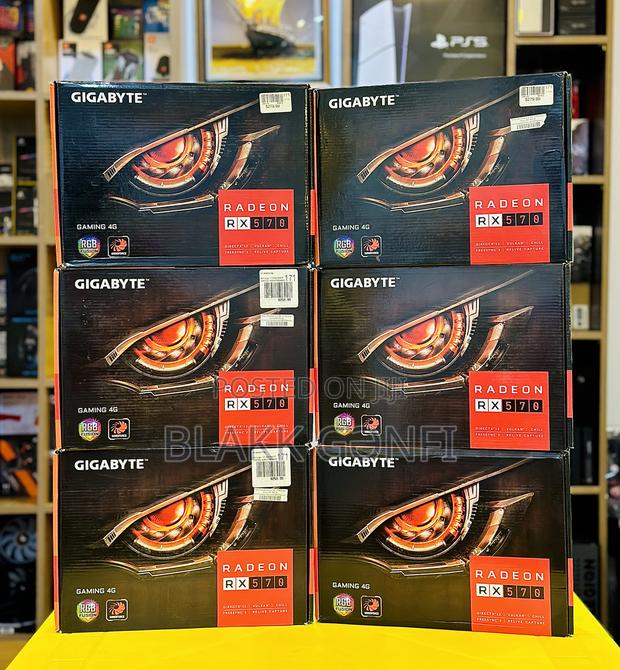 Gigabyte Gaming Rx 570 4gb RGB Cards · Photo 1