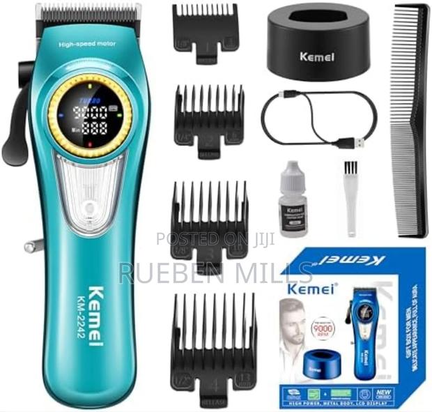 9000rpm Turbo Motor Kemei Barbering Machine Hair Clipper · Photo 1