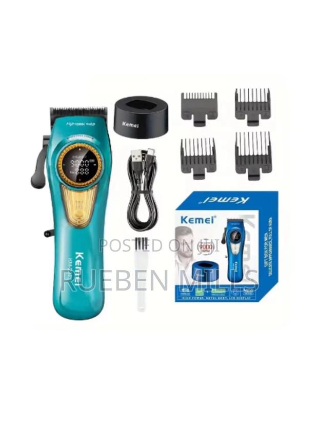 9000rpm Turbo Motor Kemei Barbering Machine Hair Clipper · Photo 3