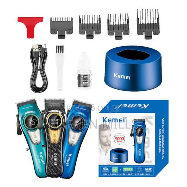 4500mah Heavy Duty Kemei 2242 Barbering Machine Hair Clipper · Photo 2