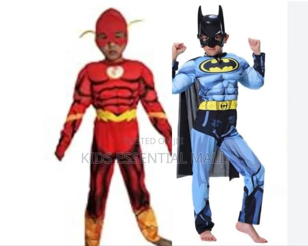 Flashman and Batman Muscle Padded Costume · Photo 1