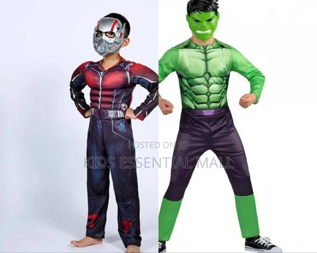 Antman and Green Hulks Muscle Padded Costumes · Photo 1