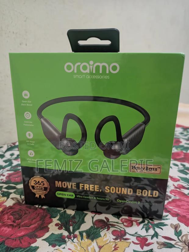 Oraimo Opencirclet 2 Ipx5 Steps Tracking Open-Ear Headphones · Photo 3