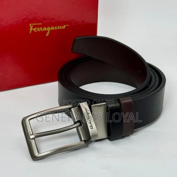 Ferrigamo Reversible Men’S Leather Belt · Photo 1