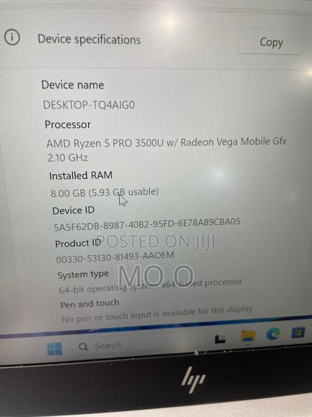 Laptop HP EliteBook 745 G6 16GB AMD Ryzen 5 SSD 256GB · Photo 5