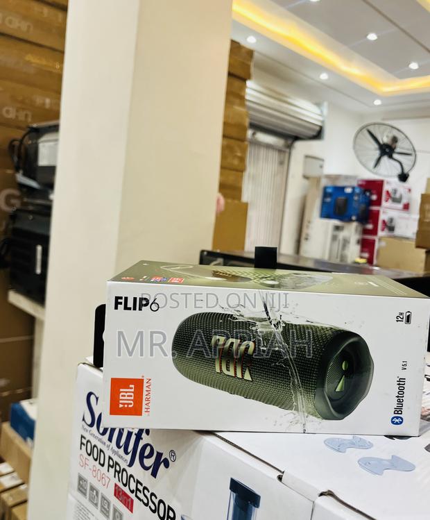 Newly Made JBL Flip 6 Wireless Speaker(Green). · Photo 1
