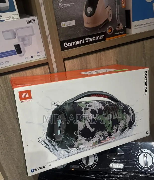 Get Premium JBL Boombox 3 Waterproof Bluetooth Speaker · Photo 1