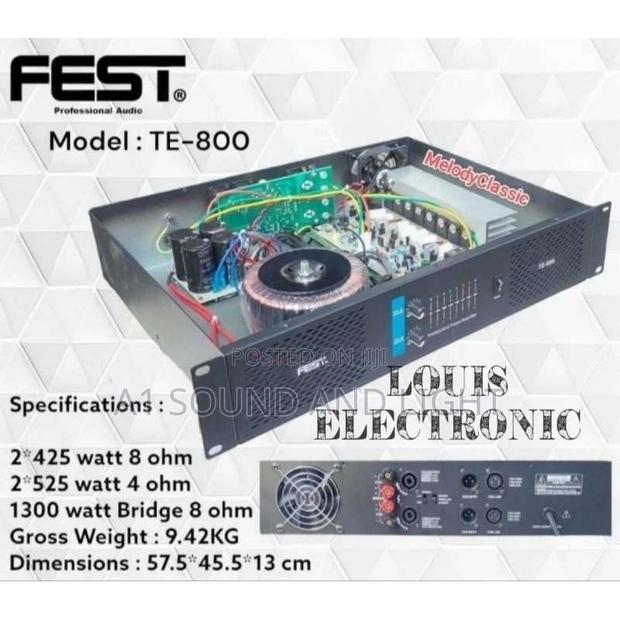 Fest [Te-800] Power Amplifier · Photo 2